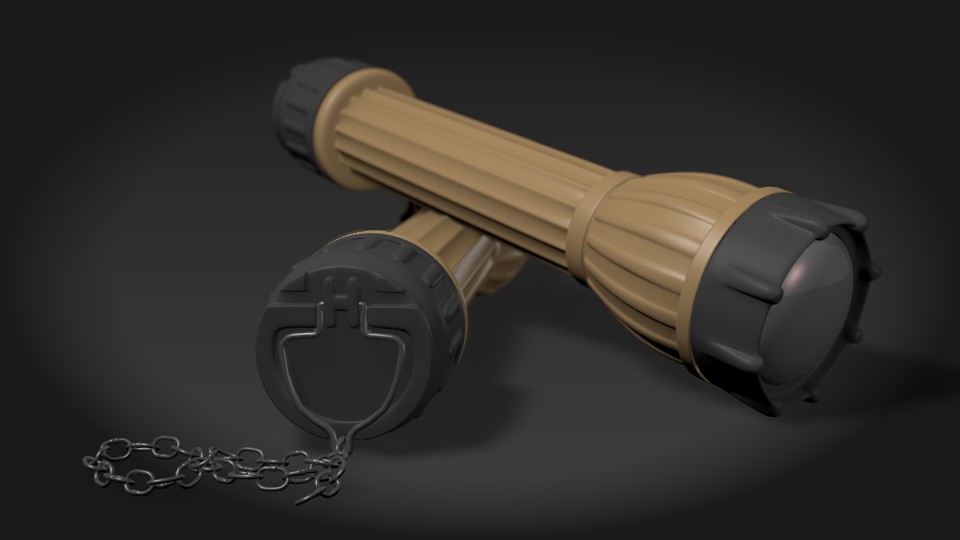 High poly flash light preview image 1